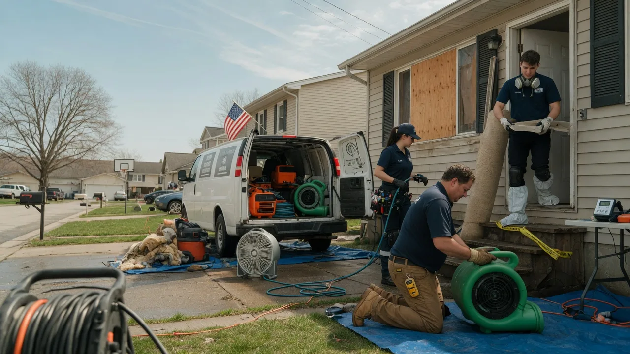 Water Damage Restoration in Converse, IN near me